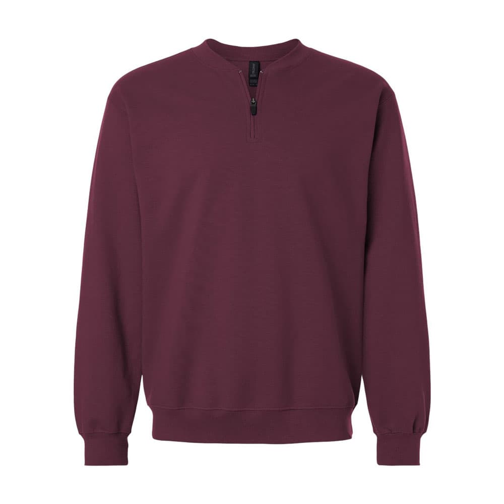 CUSTOM GILDAN UNISEX SOFTSTYLE® MIDWEIGHT 1/4 ZIP SWEATSHIRT